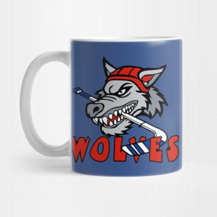 Wolves Hockey Logo Mug